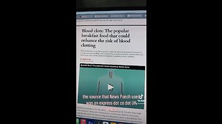 Eggs cause blood clots?!
