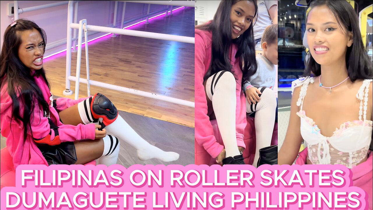 🇵🇭 MORENA BARBIE'S SISTER'S BIRTHDAY ROLLER SKATING DAY! Thanks David! Travel Living Philippines