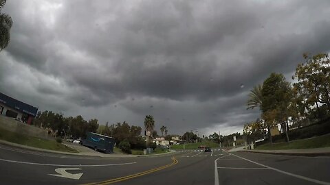 Blasian Babies DaDa Commutes From San Diego To National City And Back In Cloudy To Rainy Weather!