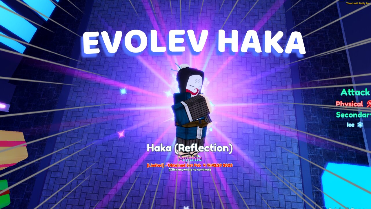 HOW TO EVOLEV HAKA ANIME ADVENTURES