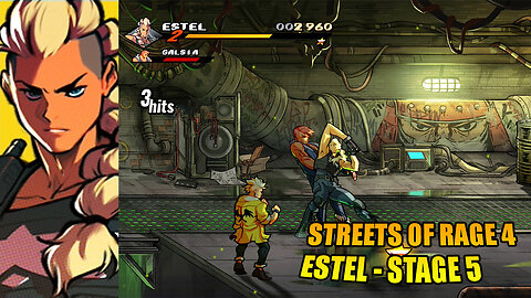 Streets Of Rage 4 (DLC) - Estel: Stage 5