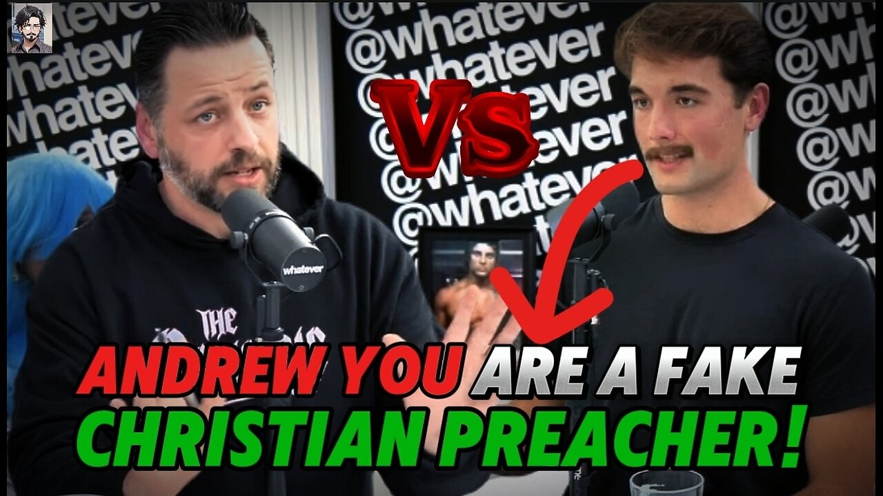 ANDREW WILSON DESTROYED clown Calling HIM Fake CHRISTIAN