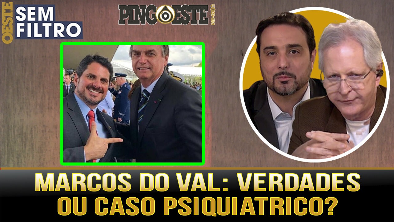 Declaração do Senador Marcos do Val verdade mentira ou caso psiquiátrico