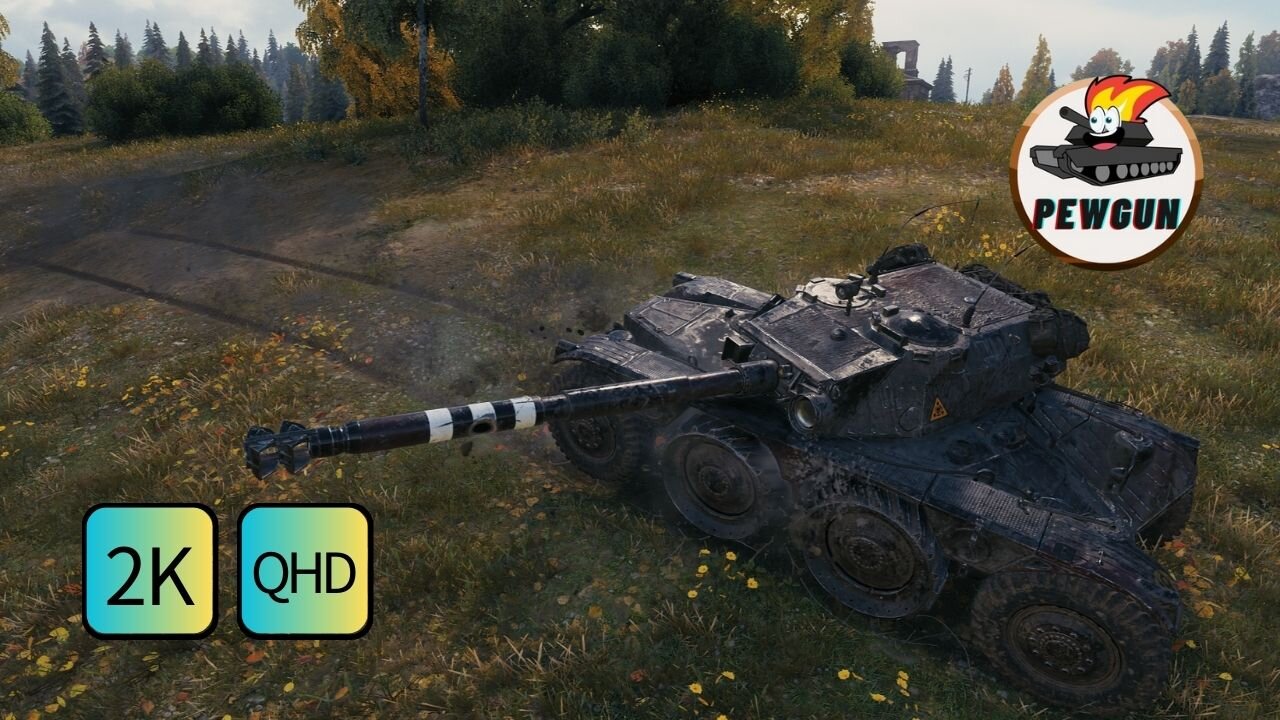 PANHARD EBR 105 超凡戰術！ | 5 kills 5.9k dmg 7.6k assistance dmg | world of tanks | @pewgun77 ​