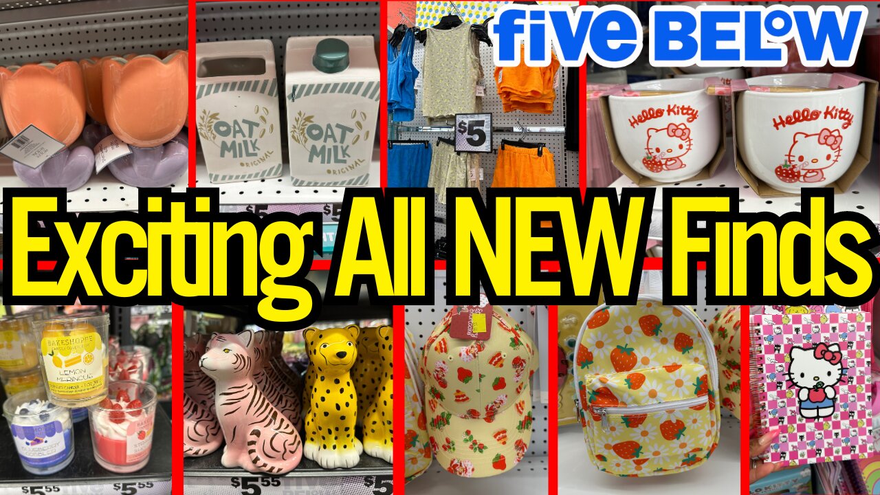 NEW at Five Below❗️🔥5 Below Dupes You Should Be Buying❗️🔥Five Below Shopping #fivebelow #new