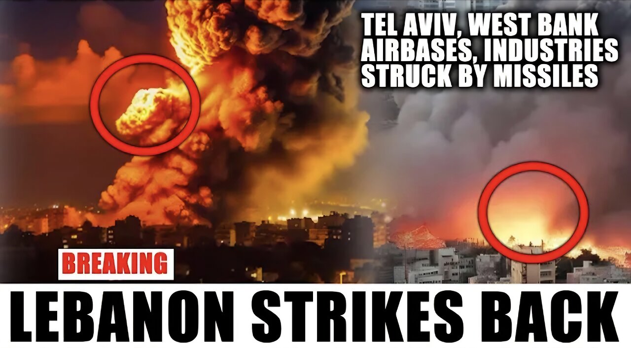 This is the most VIRAL REVENGE FOOTAGE from Israel in Lebanon right now