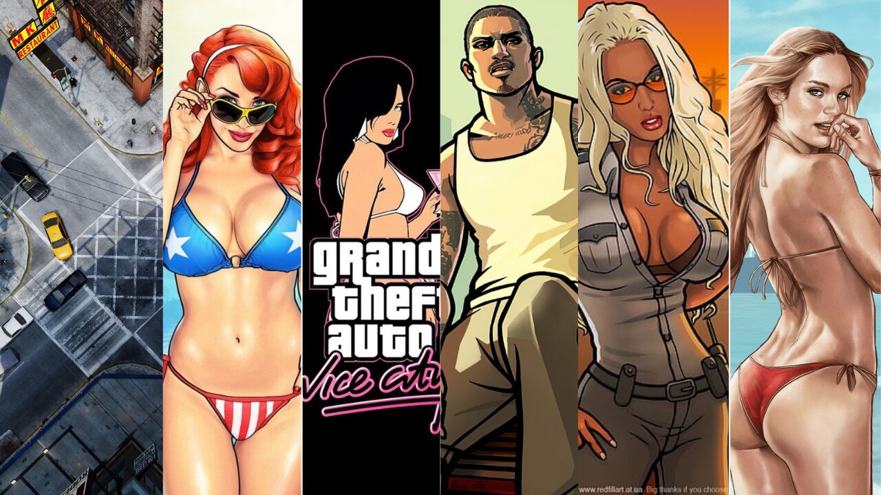 Evolution of Grand Theft Auto [1997-2022]