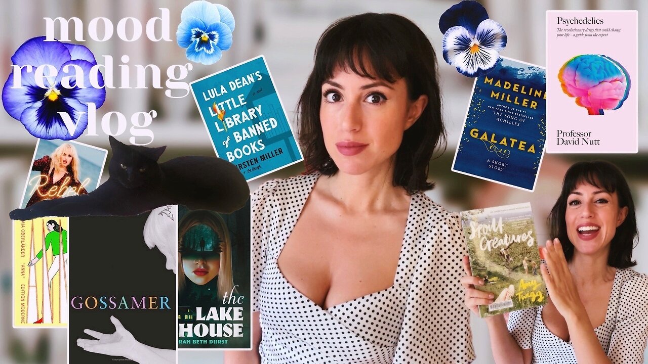 mood reading vlog | 8 books