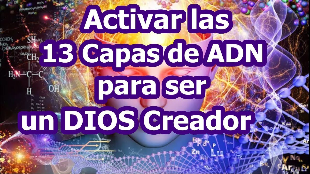 LAS FRECUENCIAS DE ACTIVACIÓN DE LAS 13 CAPAS DEL ADN EN HEBREO