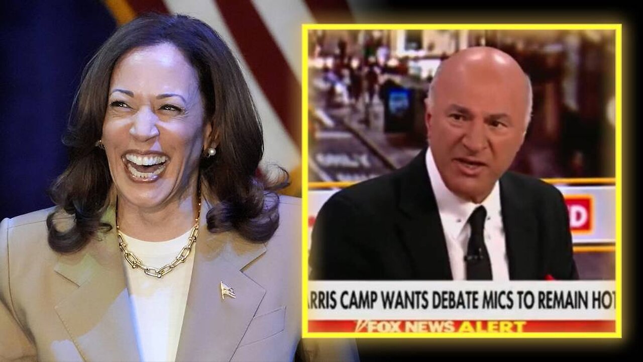 VIDEO: Kevin O'Leary Calls Out Kamala Harris For Hiding In The Basement