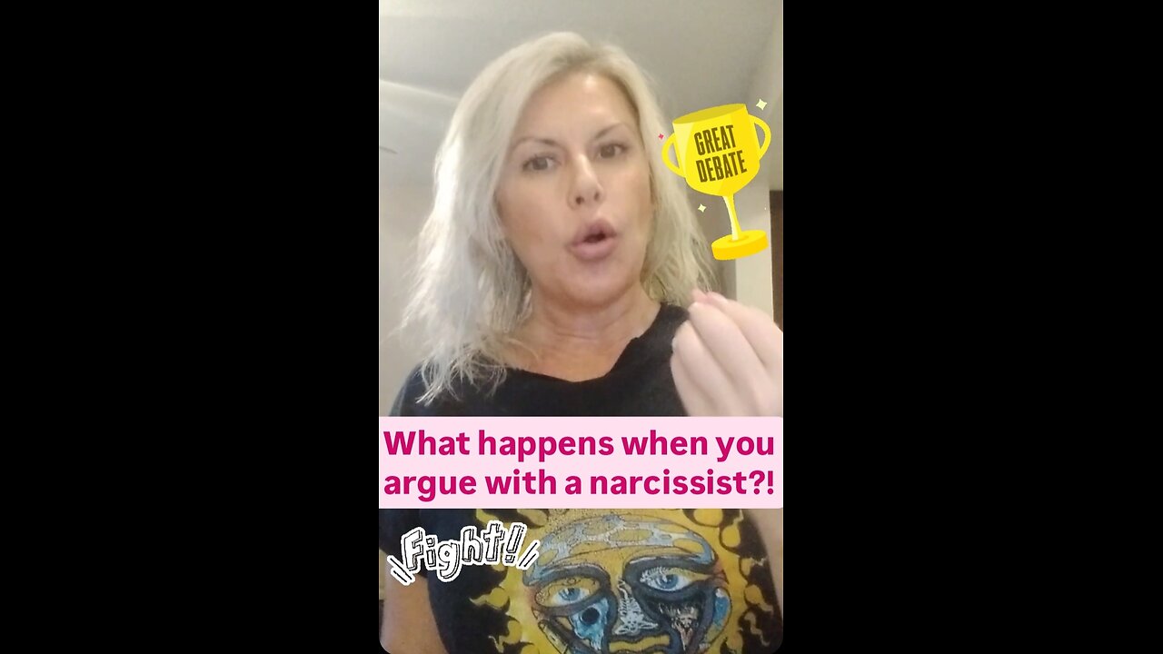 What happens when you argue with a narcissist?!