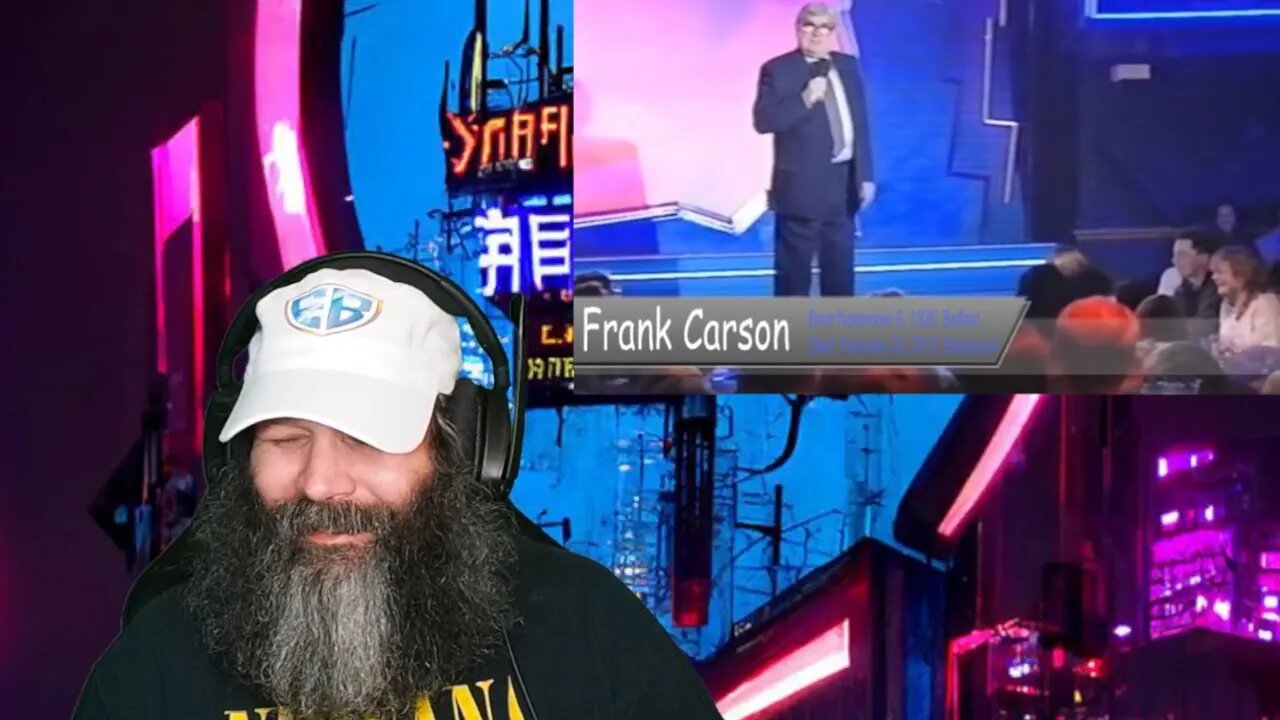 American Reacts to Frank Carson Laughs from the Past