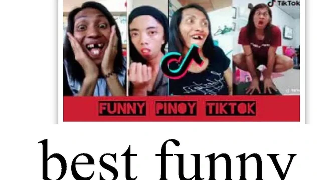 Tik tok funny local video Girl making funny face for social media tiktok video