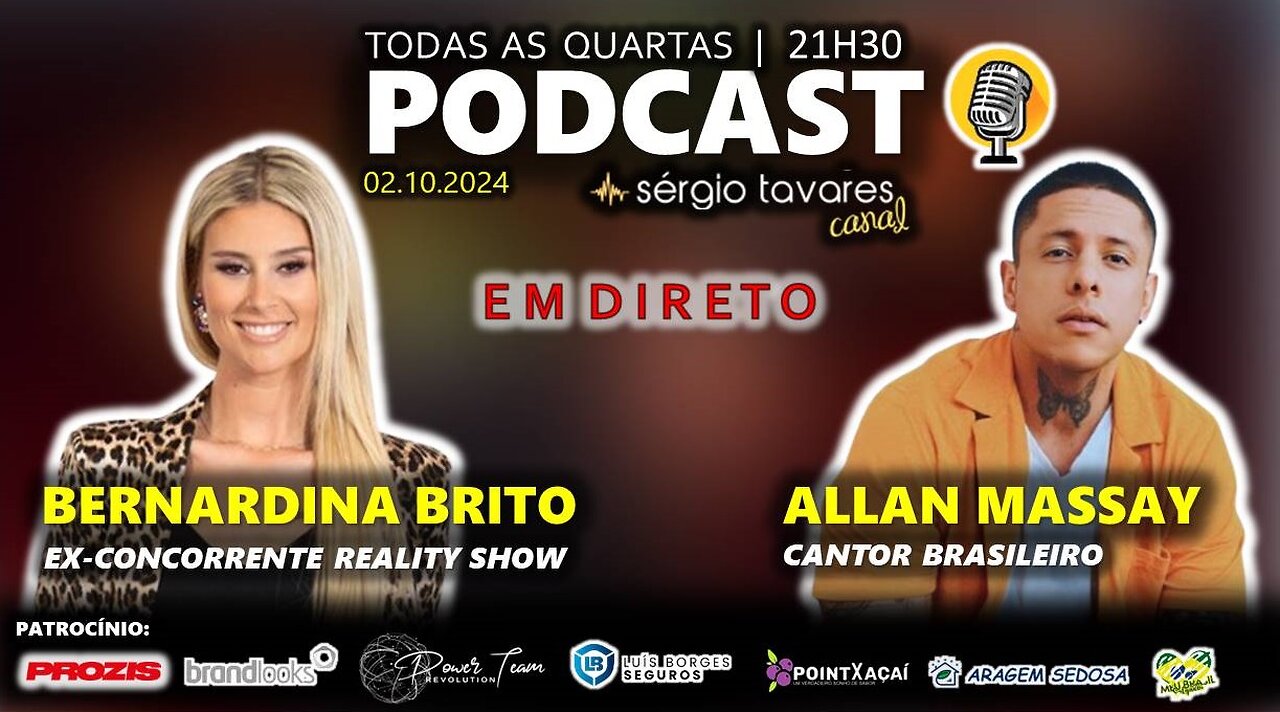 🇵🇹|🎙𝗣𝗢𝗗𝗖𝗔𝗦𝗧: Bernardina Brito e Allan Massay - Episódio 19