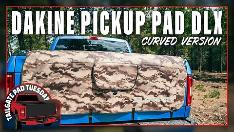 Dakine Tailgate Pad DLX 'curved' Review #tailgatepad #dakine #theloamwolf