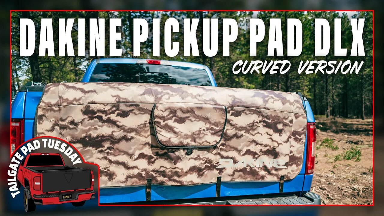 Dakine Tailgate Pad DLX 'curved' Review #tailgatepad #dakine #theloamwolf