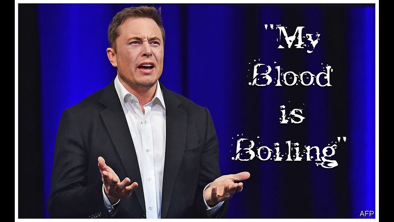 ⚡ Elon Musk: "My Blood is Boiling"