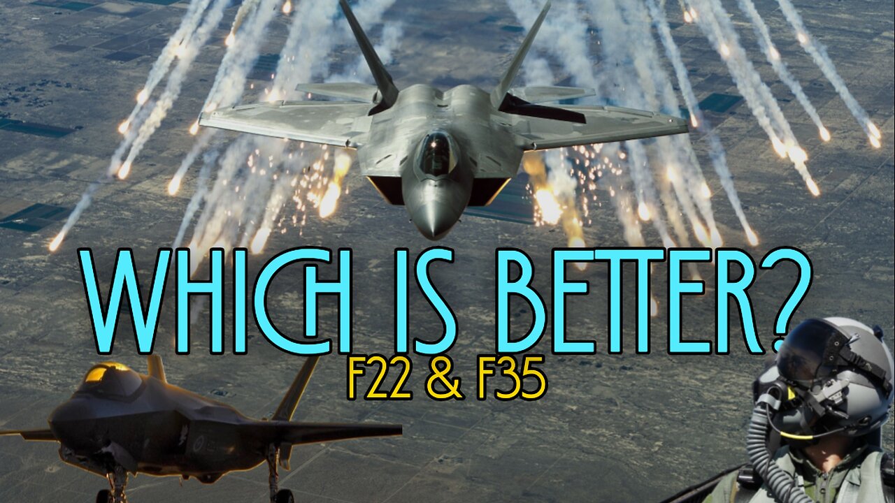 "Which Is Better?" #f35 or #f22raptor #usmilitaryhistory #militaryaircraft #history #gaming