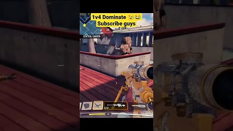 SNIPER 1v4 CLUTCH 🔥 #callofdutymobile #codm #codmobile #shorts