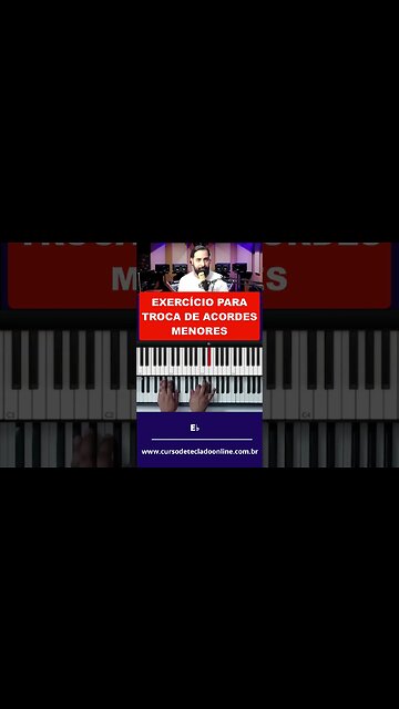Exercício para troca de acordes menores