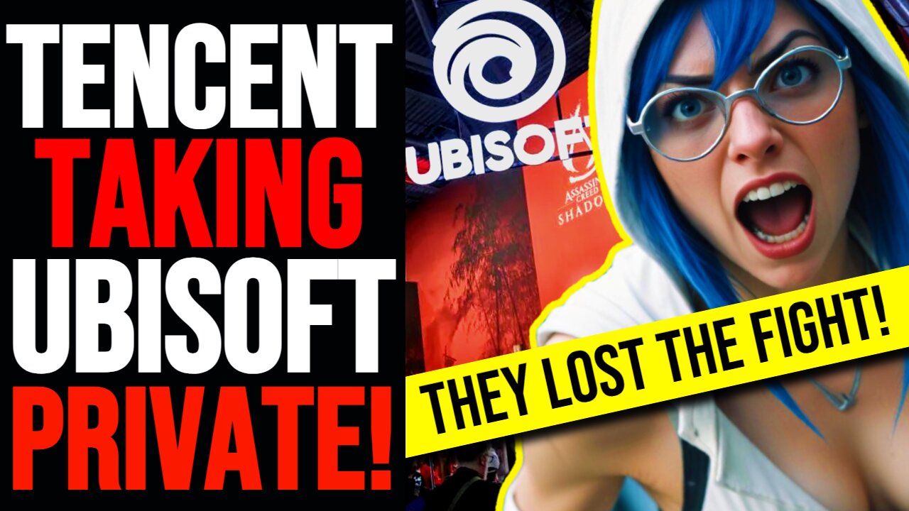 THE END IS NEAR! 👁️👁️ Ubisoft to SELL ALL to Chinese TENCENT?! Investors THROW Money At Ubistocks!