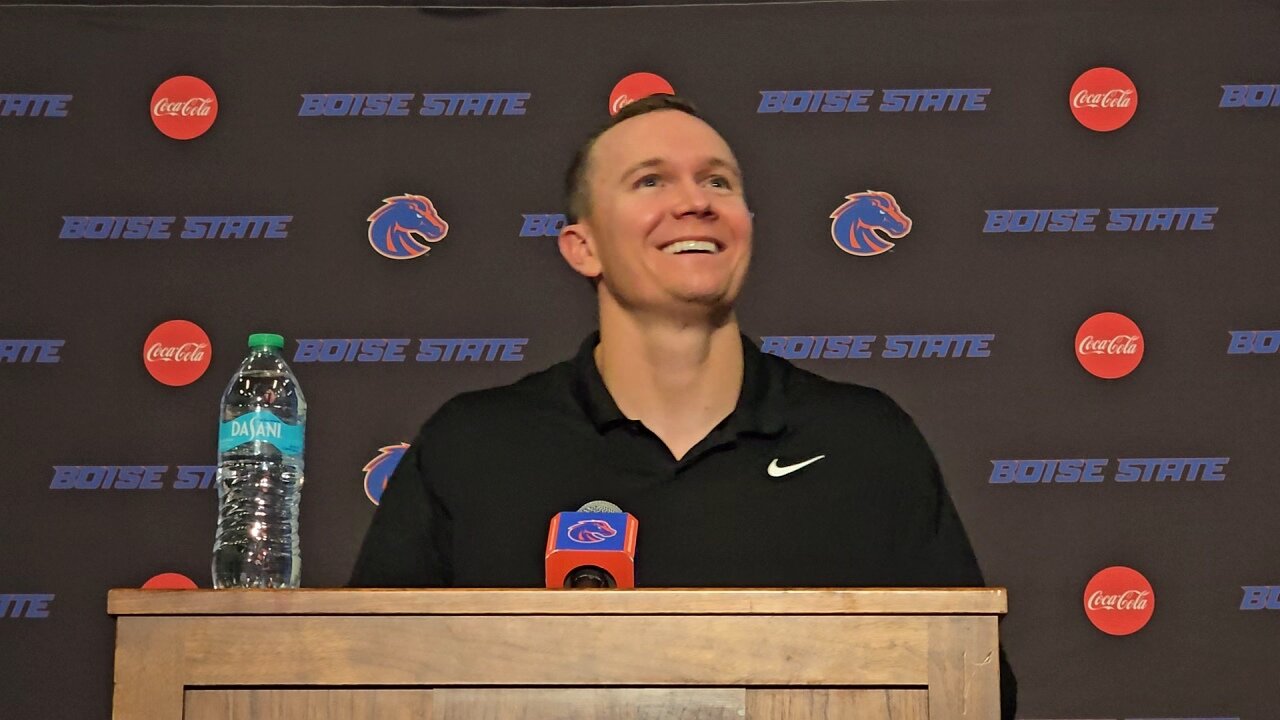 Pre Washington State Interview With Boise State Head Football Coach, Spencer Danielson 09/23/2024