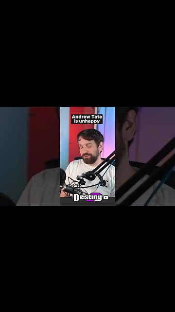 || 08 || ANDREW TATE || GUY SAYS ANDREW IS UNHAPPY ON SNEAKO || NONSENSE ||