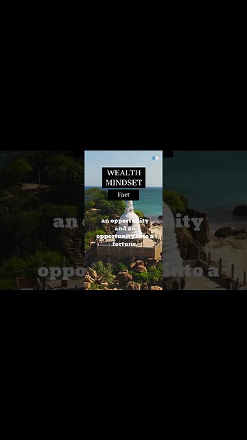 A WEALTH MINDSET MEANS THAT YOU CAN TURN A RISK INTO... #shorts