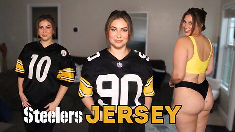 STEELERS JERSEY TRY ON HAUL!