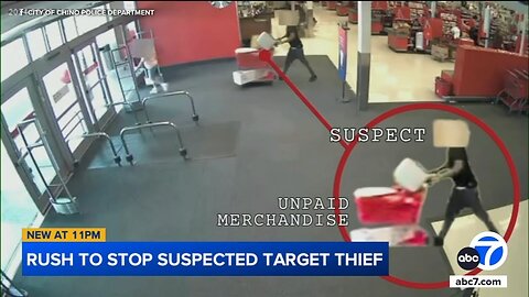 Chino police rush to find Target thief, find fentanyl in the car