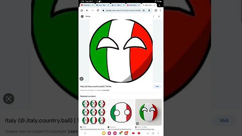 Dark italyball says yes russian invasion of ukraine and gets grounded