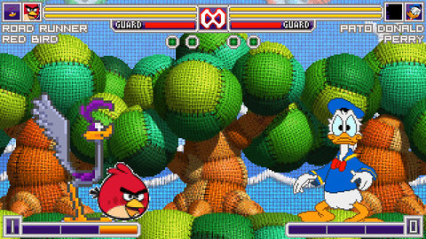 MUGEN - Red Bird & Road Runner vs. Perry & pato Donald - Download