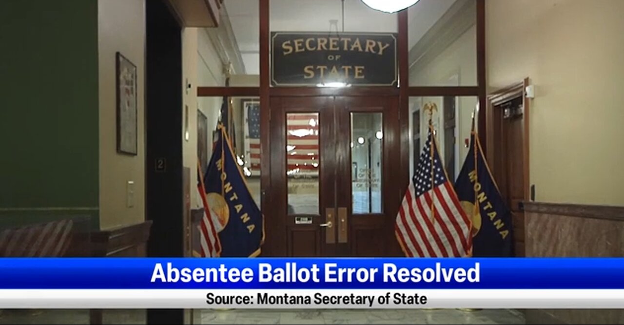 Harris Absent From Mont. Absentee Ballots After Glitch