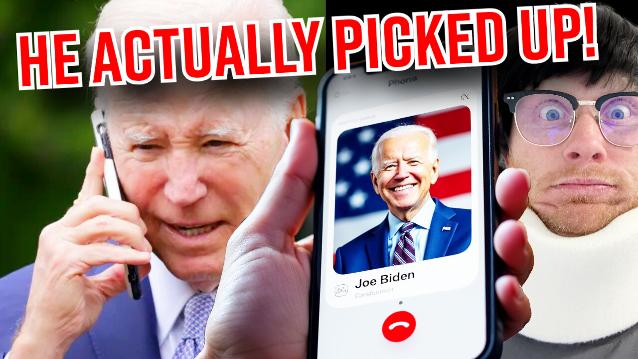 We CALL JOE BIDEN to SEE WHAT HE IS DOING!