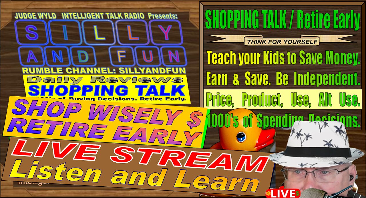 Live Stream Humorous Smart Shopping Advice for Monday 12 02 2024 Best Item vs Price Daily Talk