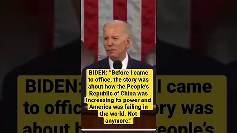 Soft on China Joe
