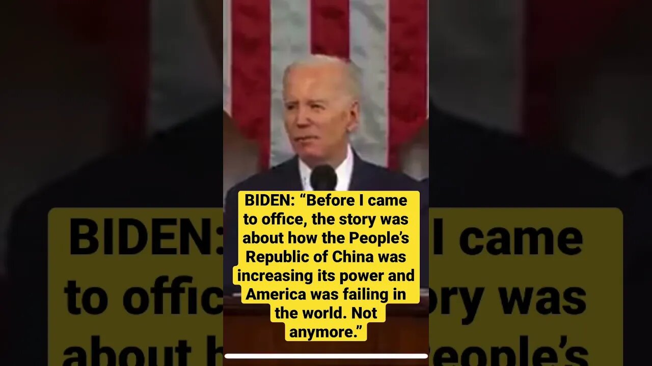 Soft on China Joe