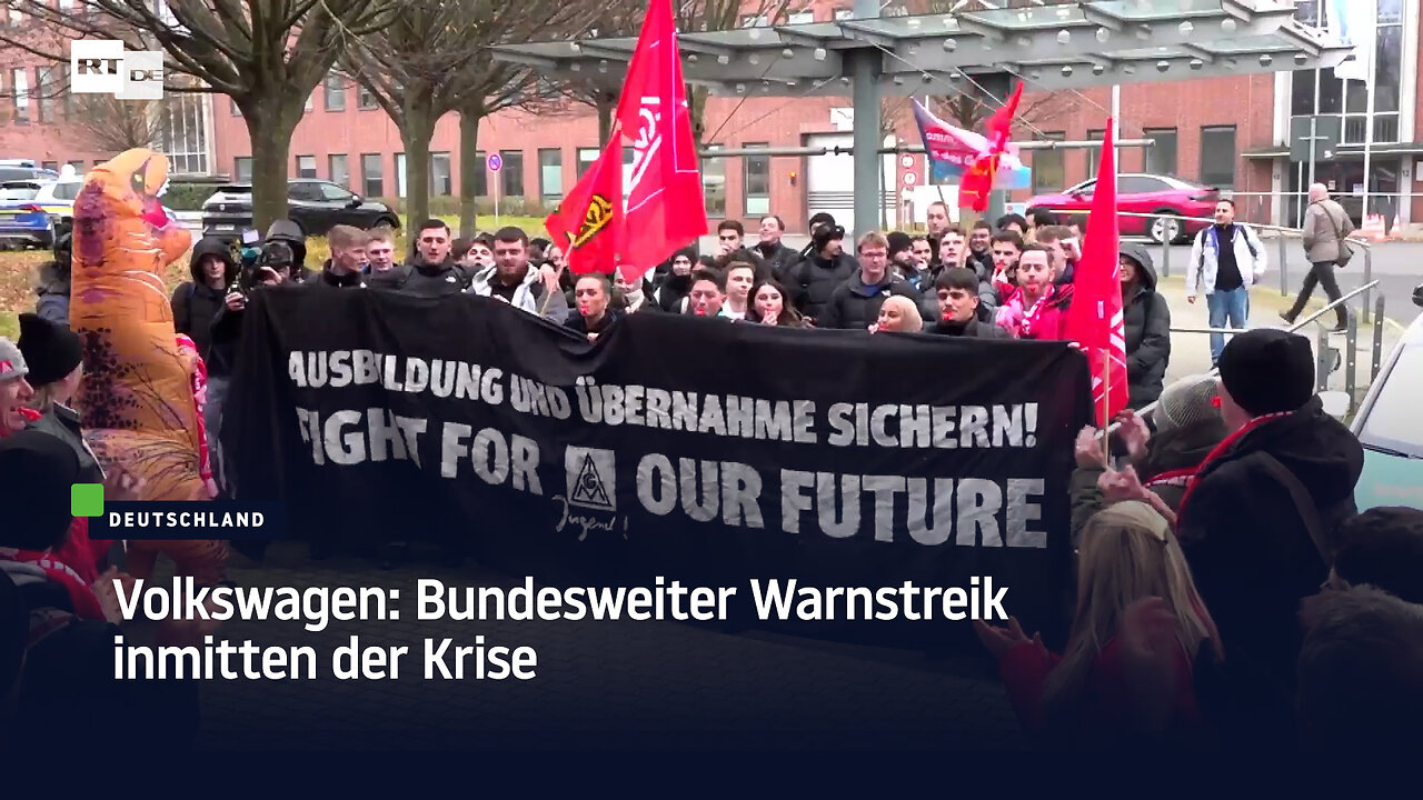 Volkswagen: Bundesweiter Warnstreik inmitten der Krise