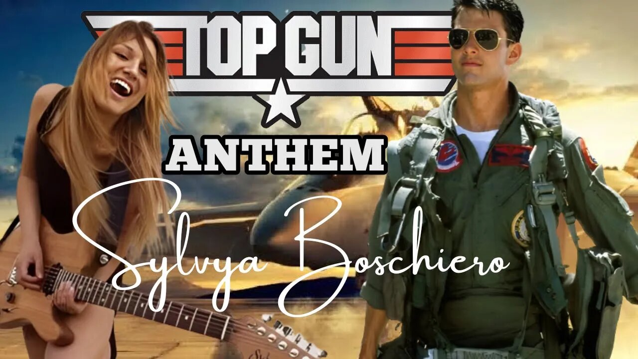 Top Gun Anthem | Electric Guitar Solo | Sylvya Boschiero | Official Music Video