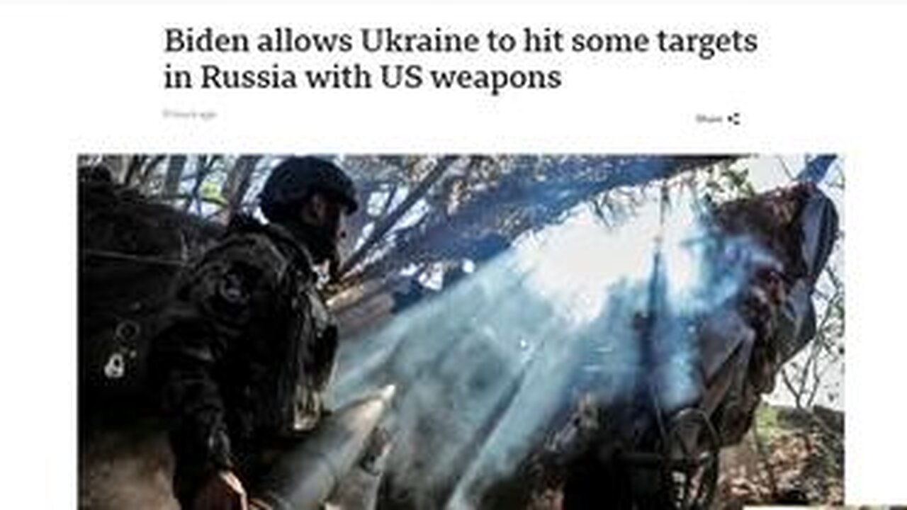 Biden Bombs Russia, (Quietly) for peace. WW3 has begun.