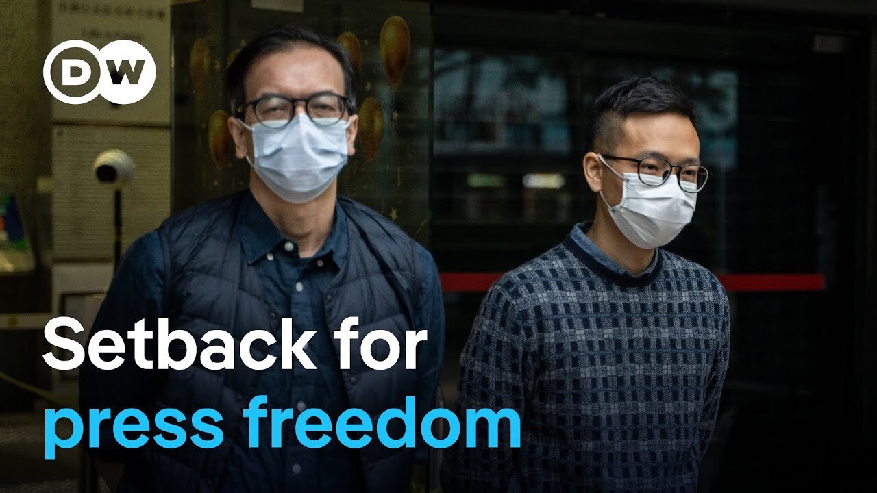 Journalists convicted in Hong Kong sedition case | DW News