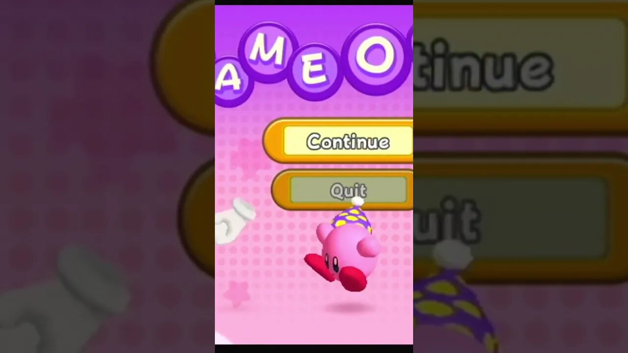 Wake Up Kirby #shorts #kirbyreturntodreamland #kirby #nintendo