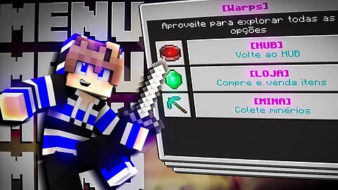 Menu igual de servidor (Minecraft Bedrock)