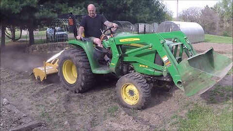 prepping the garden