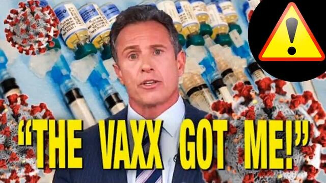 Flip Flop VACCINE WHORE Chris Cuomo is claiming to be VAXX INJURED!