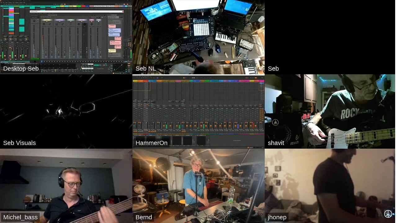 [SebNL] Virtual music jam session