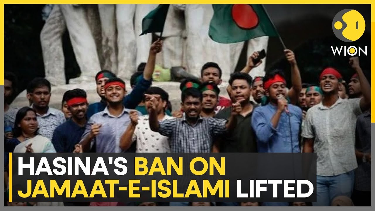 Bangladesh: 75 cases filed against Hasina; Ban on Jamaat-e-Islami revoked | WION News