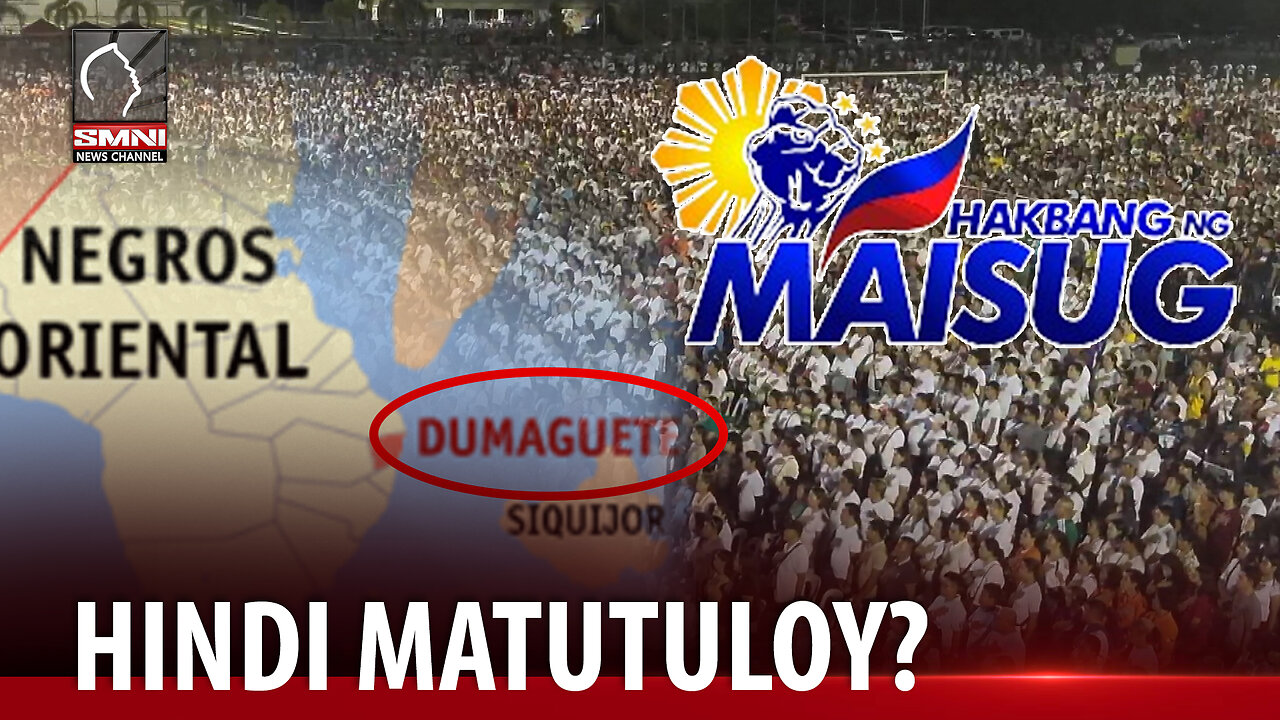 Maisug Peace Rally sa Dumaguete, hindi matutuloy?