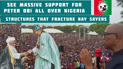 massive endorsement for Peter Obi all over Nigeria