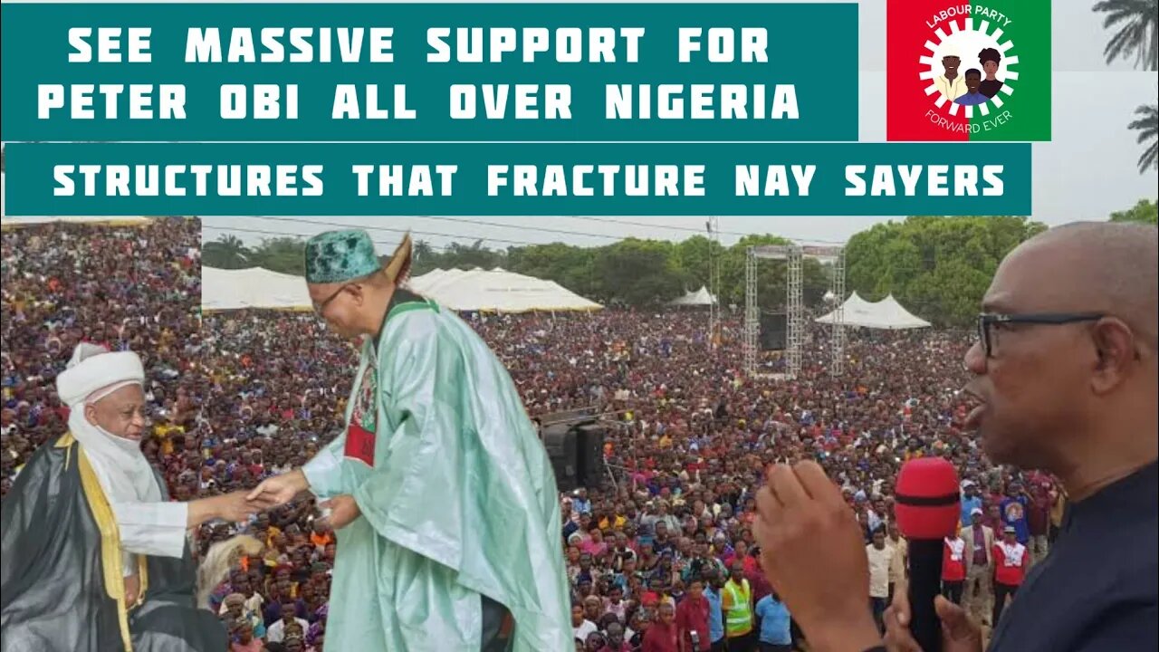 massive endorsement for Peter Obi all over Nigeria
